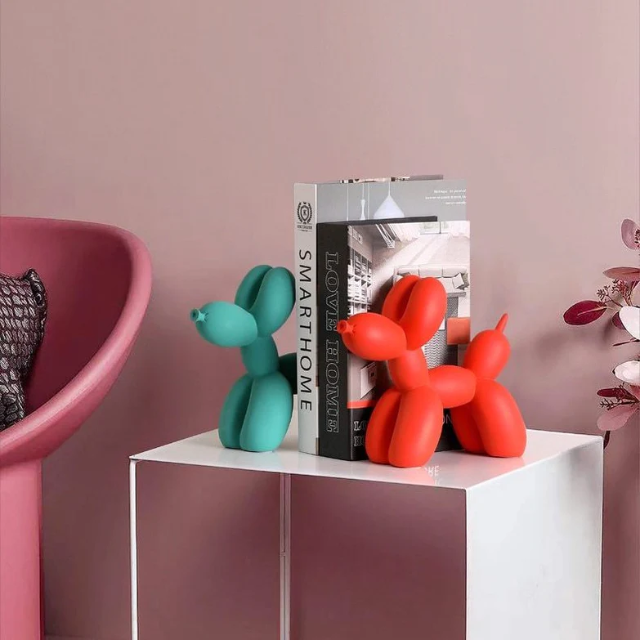 Pawloon - Balloon Dog Statue – Modern Table Decoration for Home and Office Decor