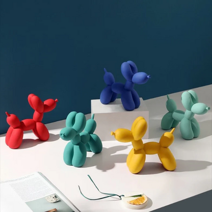 Pawloon - Balloon Dog Statue – Modern Table Decoration for Home and Office Decor