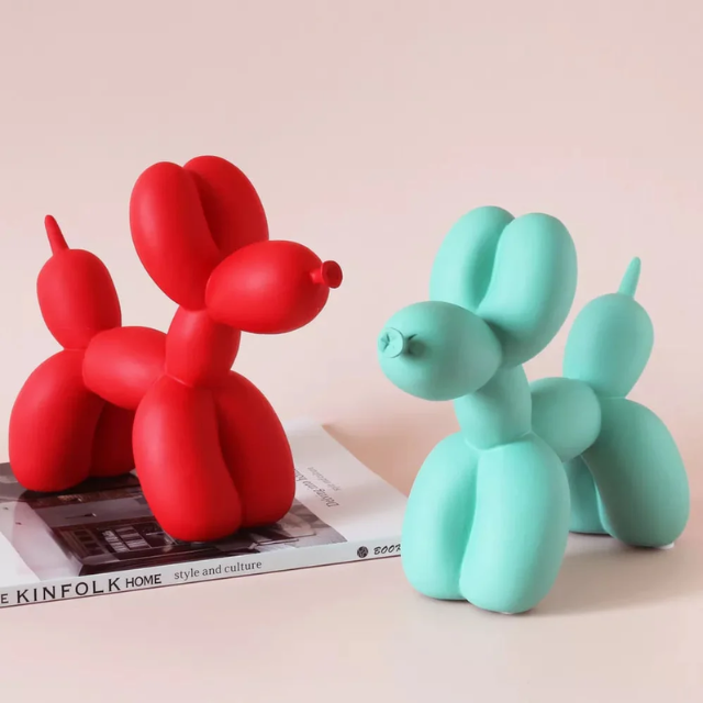 Pawloon - Balloon Dog Statue – Modern Table Decoration for Home and Office Decor