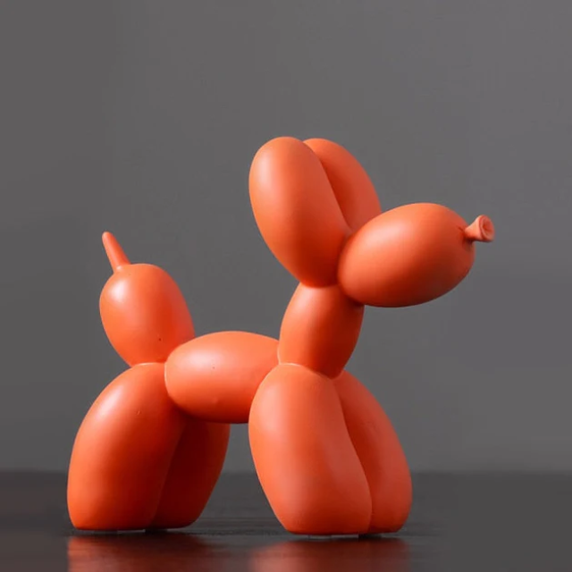 Pawloon - Balloon Dog Statue – Modern Table Decoration for Home and Office Decor