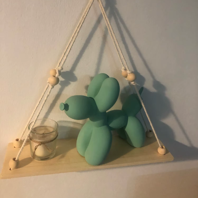 Pawloon - Balloon Dog Statue – Modern Table Decoration for Home and Office Decor