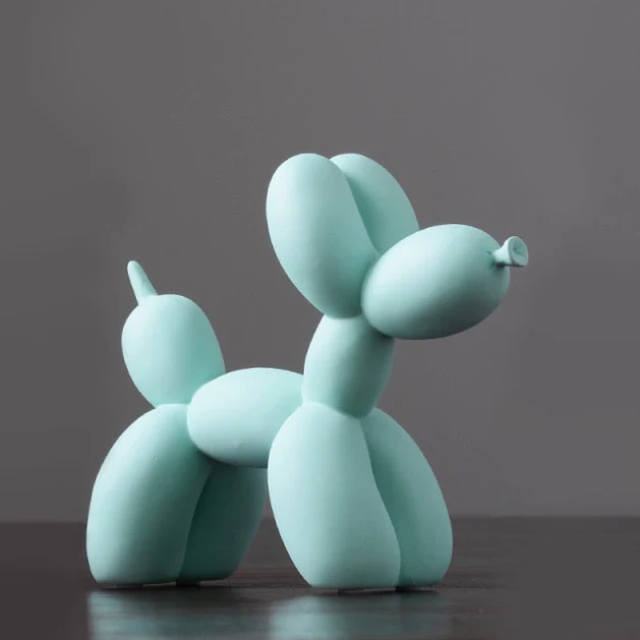 Pawloon - Balloon Dog Statue – Modern Table Decoration for Home and Office Decor