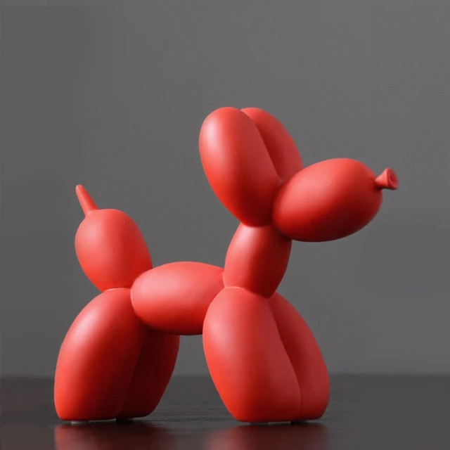 Pawloon - Balloon Dog Statue – Modern Table Decoration for Home and Office Decor