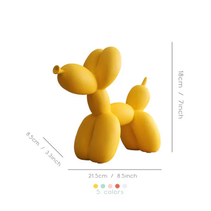 Pawloon - Balloon Dog Statue – Modern Table Decoration for Home and Office Decor